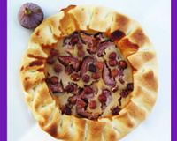 Tarte rustique « noisettine » aux figues