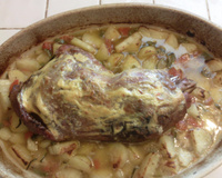 Cuisse de dinde sauce moutarde