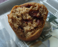 Muffins noisette-pralinoise sans beurre