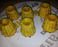 Cannelés aux lardons et carotte, idéal en entrée ou en plat léger accompagné d'une salade.