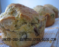 Muffins printaniers au jambon de bayonne
