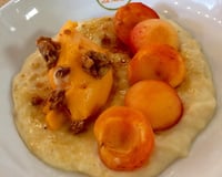 Crème catalane à l'abricot