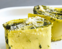 Lasagnes roulées aux épinards et à la ricotta
