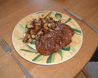 Magret de canard au miel de provence