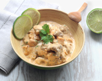 Curry thaï de porc à la patate douce