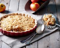 “On m’en redemande” : testez cette recette de tarte crumble aux pommes conseillée par les lecteurs de 750g !