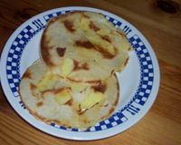 Mini crêpes aux pommes