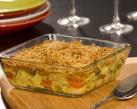 Gratin de légumes du soleil façon crumble