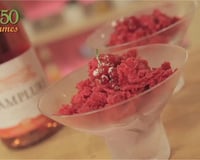 Granité à la framboise