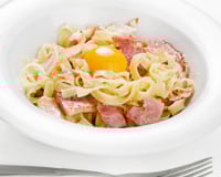 Tagliatelles à la carbonara au thermomix