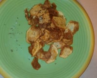 Chips de pommes de terre maison