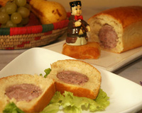 Saucisson lyonnnais brioché