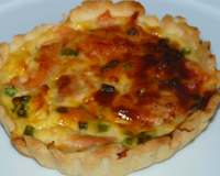 Tartelettes au saumon fumé