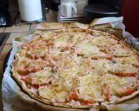 Tarte au thon et aux tomates simple