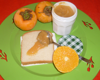 Confiture kakis oranges au thermomix