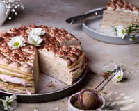 Chandeleur : oubliez la simple crêpe au sucre, osez ce gâteau de crêpes façon Tiramisu !