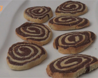 Sablés escargots à vanille et au chocolat