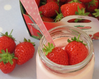 Yaourt fondant aux fraises label rouge