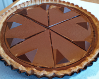 Tarte aux trois chocolats