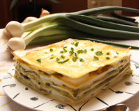 Lasagnes de poireaux