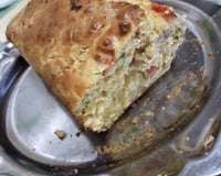 Cake jambon gruyère tomate