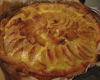Tarte aux pommes fait à la main