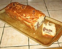 Cake aux topinambours et gésiers de canard