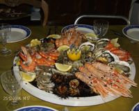 Farandole d'huîtres en chaud et froid