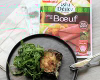 Cannellonis d'aubergines farcies, Délice de bœuf Isla Délice