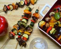 Ces délicieuses brochettes marinées accompagneront parfaitement vos viandes et poissons.Une recette proposée par Célia & Sylvie, du blog…