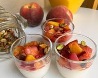 Bonjour à tous !! J'avais envie pour cet été de créer un dessert rafraîchissant, léger, avec peu d'ingrédients et prêt…