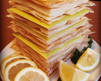 Mille feuilles au citron