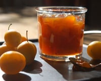 Confiture de mirabelles rhum cannelle