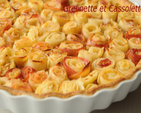 Tarte bouquet de roses ®, d'après Alain Passard