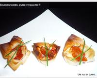Une bouchées croustillante et fondante, sucré et salé, surprenante et piquante !