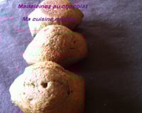 Madeleines au chocolat classiques
