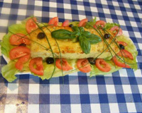 Cake de chou-fleur et jambon