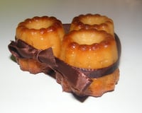 Cannelés à la vanille et au rhum
