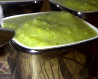 Soupe fraicheur aux légumes verts