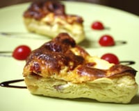 Flans tomate mozzarella
