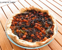 Croûte à la romaine et au potiron