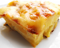 Gratin dauphinois, avec en guest star, du gruyère !