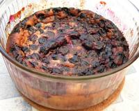 Avec les dernières cerises de la saison, j''ai fait un clafoutis !