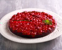 Gâteau renversé aux cerises