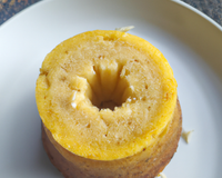 Gâteau vapeur banane et noix de coco