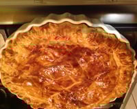 Tourte aux pommes de terre et champignons de Paris