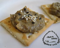 Caviar d'aubergines au sésame