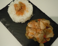 Sauté de porc à la sauce tomate