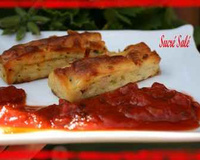 Mini cakes courgettes, jambon et ricotta