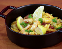 Paëlla aux coquillettes au Companion